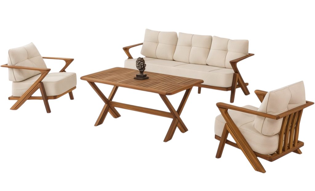 ARİA OTURMA GRUBU 1 masko bahçe mobilyası